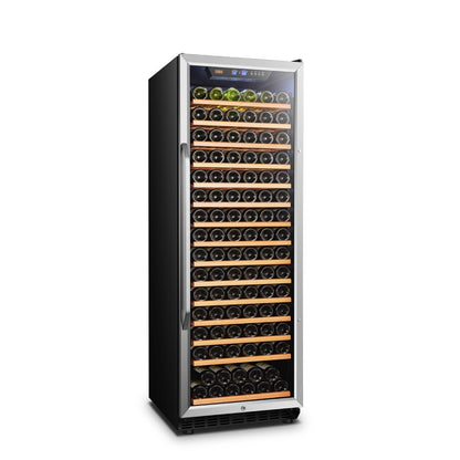 Lanbo  Single Zone (Built In or Freestanding) Compressor Wine Cooler, 171 Bottle Capacity LW177S