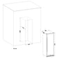 Lanbo Trible Zone (Built In or Freestanding) Compressor Wine Cooler, 149 Bottle Capacity LW144T