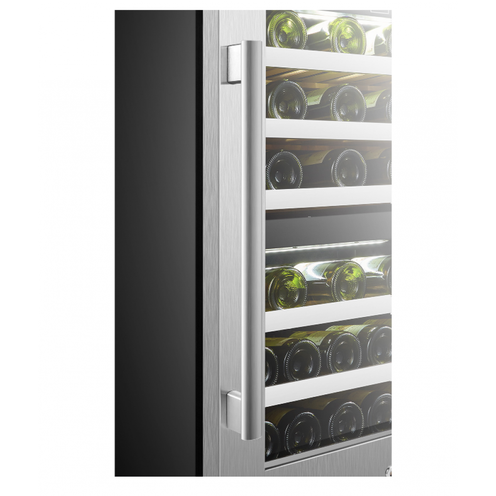 LanboPro 24 Inch 44 Bottle Stainless Steel Dual Zone Compressor Wine Cooler LP54D - MyBBQDirect