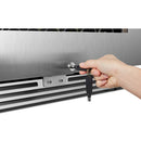 LanboPro 24 Inch 44 Bottle Stainless Steel Dual Zone Compressor Wine Cooler LP54D