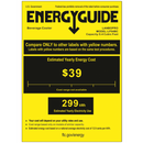 LanboPro 24 Inch Stainless Steel Undercounter Beverage Refrigerator 118 Can Capacity Triple-Layer Tempered Glass Door LP54BC