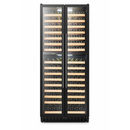 LanboPro Black Dual Zone Wine Cooler French Doors 287 Bottle Capacity LP328D
