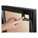 LanboPro Black Single Zone Wine Cooler  Glass French-Door 289 Bottle Capacity LP328S