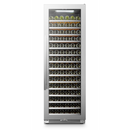 LanboPro Stainless Steel and Black Single Zone Wine Cooler 164 Bottles Capacity LP168S