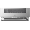 LanboPro Stainless Steel and Black Single Zone Wine Cooler 164 Bottles Capacity LP168S