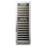 LanboPro Stainless Steel Dual Zone Wine Cooler 153 Bottles Capacity LP168D - MyBBQDirect