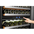LanboPro Stainless Steel Triple Zone Wine  Cooler 143 Bottles Capacity LP168T