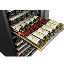 LanboPro Stainless Steel Triple Zone Wine  Cooler 143 Bottles Capacity LP168T