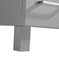 Laviva Nova 48" Grey Bathroom Vanity with White Ceramic Basin Countertop 31321529-48G-CB - MyBBQDirect