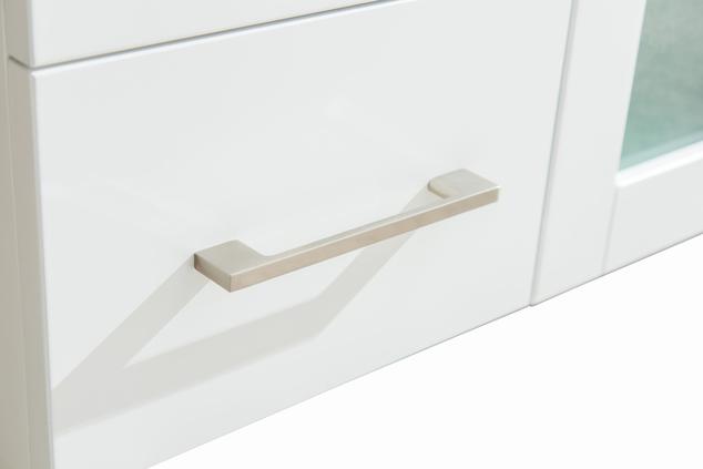 Laviva Nova 48" White Bathroom Vanity with White Ceramic Basin Countertop 31321529-48W-CB - MyBBQDirect
