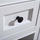 Laviva Odyssey 60" White Double Sink Bathroom Vanity with Matte White VIVA Stone Solid Surface Countertop 313613-60W-MW