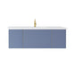 Laviva Vitri 48" Nautical Blue Bathroom Vanity with VIVA Stone Matte White Solid Surface Countertop 313VTR-48NB-MW - MyBBQDirect