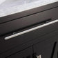 Laviva Wimbledon 60" Espresso Double Sink Bathroom Vanity with White Carrara Marble Countertop - MyBBQDirect
