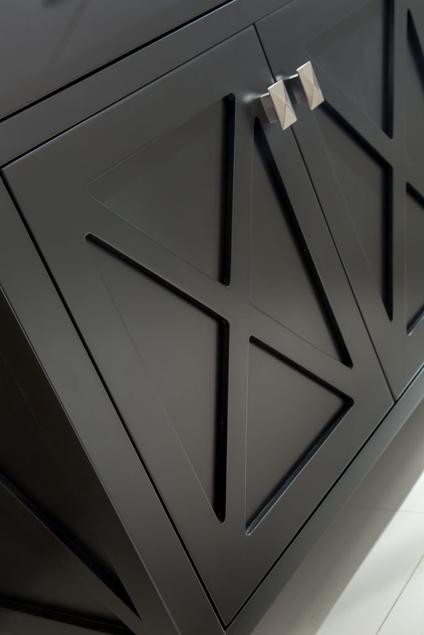 Laviva Wimbledon 60" Espresso Double Sink Bathroom Vanity with White Carrara Marble Countertop - MyBBQDirect