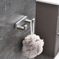 Lexora Bagno Bianca Stainless Steel Double Robe Hook - Brushed Nickel LRH18152BN - MyBBQDirect