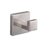 Lexora Bagno Lucido Stainless Steel Robe Hook - Satin Nickel LRH14152SN - MyBBQDirect