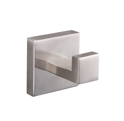 Lexora Bagno Lucido Stainless Steel Robe Hook - Satin Nickel LRH14152SN - MyBBQDirect