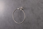 Lexora Bagno Nera Stainless Steel Towel Ring - Satin Nickel LTR16152SN - MyBBQDirect