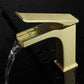 Lexora Balzani Brass Single Hole Waterfall Bathroom Faucet - Brushed Brass LFS1011BS - MyBBQDirect