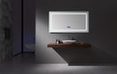Lexora Caldona 60" Wide x 32" Tall LED Mirror w/ Defogger LC6032LEDM