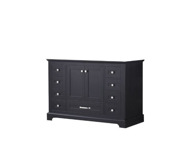 Lexora Dukes 48" Espresso Vanity Cabinet Only LD342248SG00000