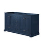 Lexora Dukes 60" Navy Blue Vanity Cabinet Only LD342260DE00000