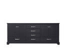 Lexora Dukes 80" Espresso Vanity Cabinet Only LD342280DG00000 - MyBBQDirect