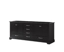 Lexora Dukes 80" Espresso Vanity Cabinet Only LD342280DG00000 - MyBBQDirect