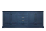 Lexora Dukes 80" Navy Blue Vanity Cabinet Only LD342280DE00000 - MyBBQDirect