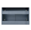 Lexora Geneva 30" Dark Grey Single Vanity, no Top and 30" LED Mirror LG192230DB00LM30
