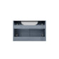 Lexora Geneva 30" Dark Grey Single Vanity, White Carrara Marble Top, White Square Sink and 30" LED Mirror w/ Faucet LG192230DBDSLM30F - MyBBQDirect