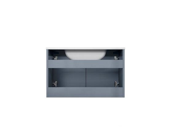 Lexora Geneva 30" Dark Grey Single Vanity, White Carrara Marble Top, White Square Sink and 30" LED Mirror w/ Faucet LG192230DBDSLM30F - MyBBQDirect