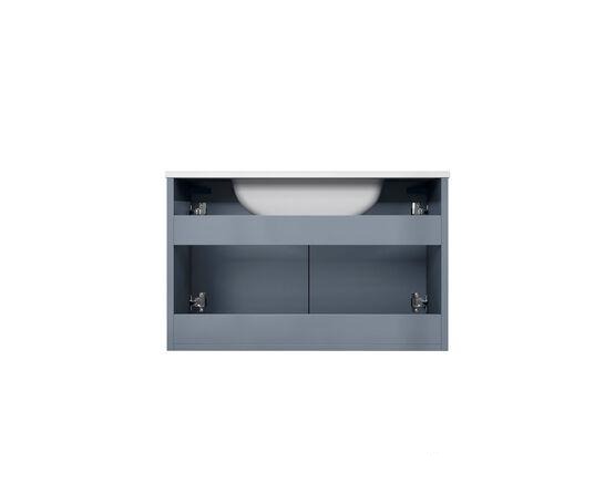 Lexora Geneva 30" Dark Grey Single Vanity, White Carrara Marble Top, White Square Sink and 30" LED Mirror w/ Faucet LG192230DBDSLM30F