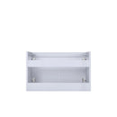 Lexora Geneva 30" Glossy White Vanity Cabinet Only LG192230DM00000 - MyBBQDirect