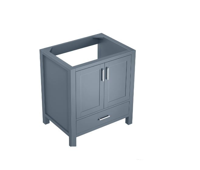 Lexora Jacques 30" Dark Grey Vanity Cabinet Only LJ342230SB00000 - MyBBQDirect