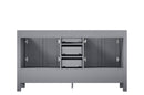 Lexora Jacques 60" Distressed Grey Vanity Cabinet Only LJ342260DD00000 - MyBBQDirect