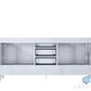 Lexora Jacques 72" White Vanity Cabinet Only LJ342272DA00000
