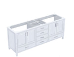 Lexora Jacques 80" White Vanity Cabinet Only LJ342280DA00000 - MyBBQDirect