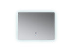 Lexora Lugano 42" Wide x 32" Tall LED Mirror w/ Defogger LL4232LEDM - MyBBQDirect