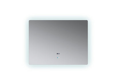Lexora Lugano 42" Wide x 32" Tall LED Mirror w/ Defogger LL4232LEDM - MyBBQDirect