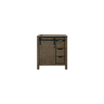 Lexora Marsyas 30" Rustic Brown Vanity Cabinet Only LM342230SK00000 - MyBBQDirect