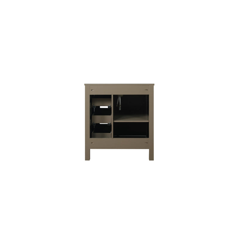 Lexora Marsyas 30" Rustic Brown Vanity Cabinet Only LM342230SK00000