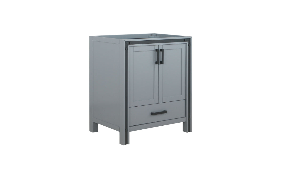 Lexora Ziva 30" Dark Grey Vanity Cabinet Only LZV352230SB00000 - MyBBQDirect
