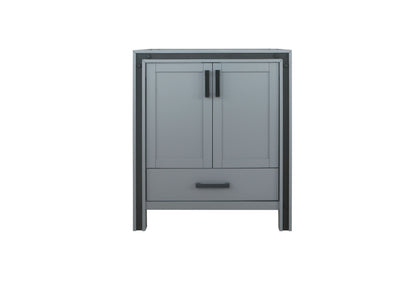 Lexora Ziva 30" Dark Grey Vanity Cabinet Only LZV352230SB00000 - MyBBQDirect