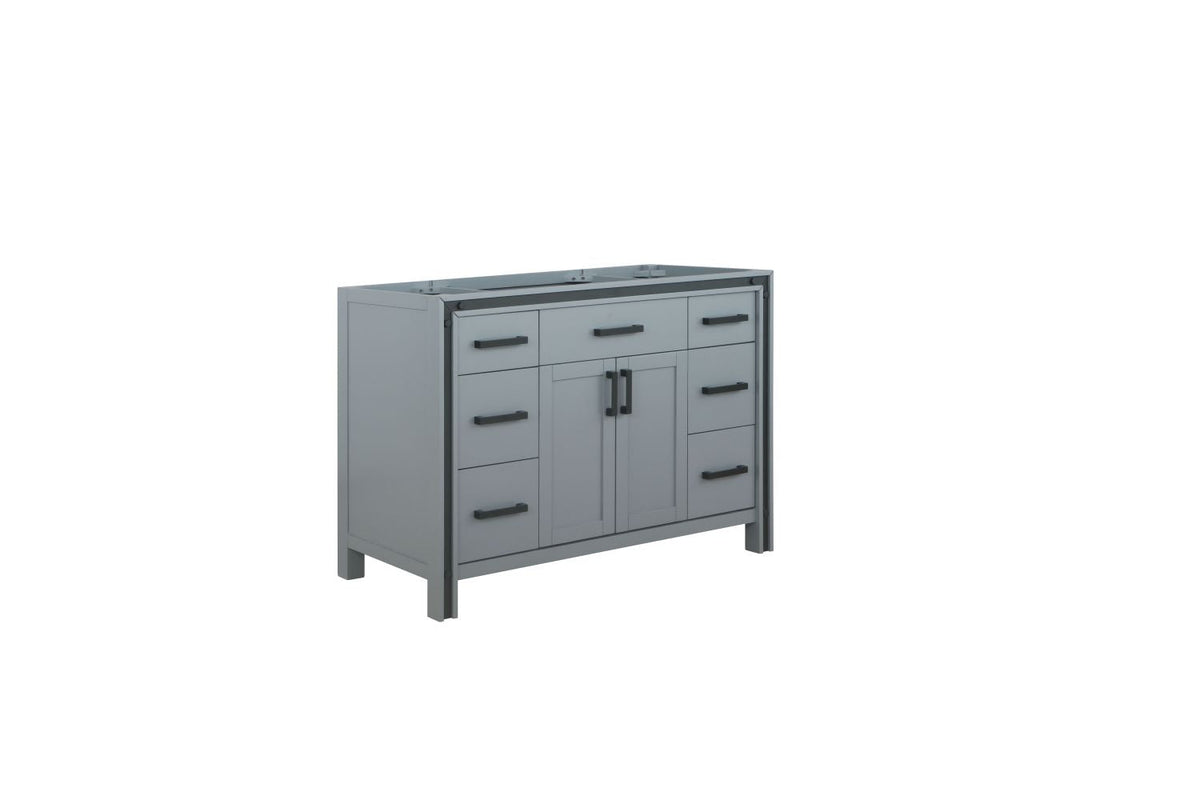 Lexora Ziva 48" Dark Grey Vanity Cabinet Only LZV352248SB00000 - MyBBQDirect