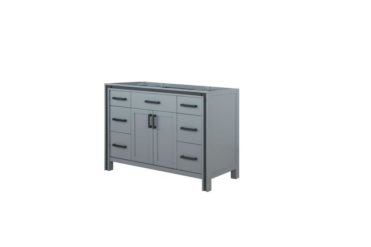 Lexora Ziva 48" Dark Grey Vanity Cabinet Only LZV352248SB00000 - MyBBQDirect