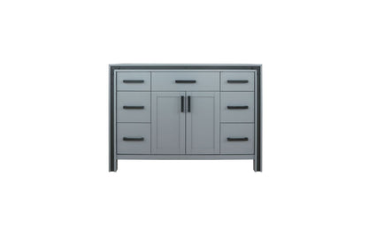Lexora Ziva 48" Dark Grey Vanity Cabinet Only LZV352248SB00000 - MyBBQDirect