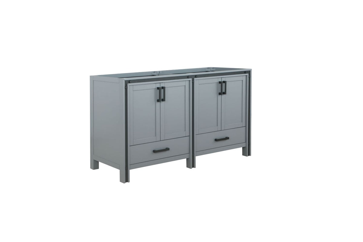 Lexora Ziva 60" Dark Grey Vanity Cabinet Only LZV352260SB00000 - MyBBQDirect