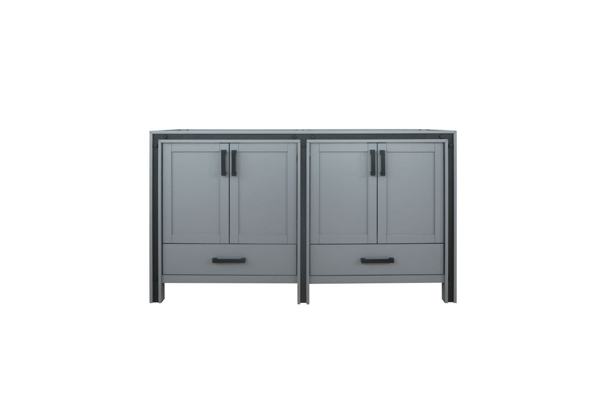 Lexora Ziva 60" Dark Grey Vanity Cabinet Only LZV352260SB00000 - MyBBQDirect