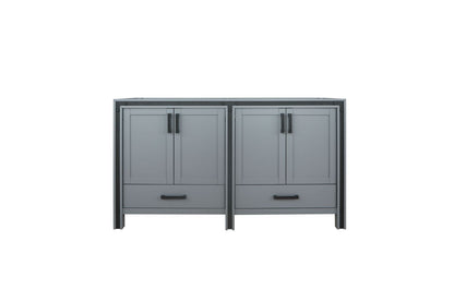 Lexora Ziva 60" Dark Grey Vanity Cabinet Only LZV352260SB00000 - MyBBQDirect